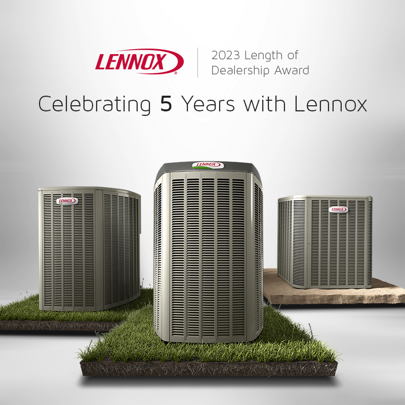 Milestone Award 5 (1) Lennox Premier Dealer Logo
